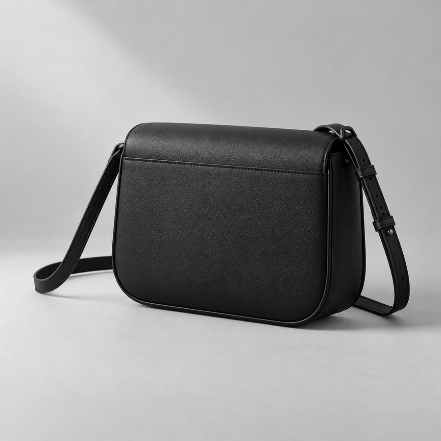 Romy Frame Crossbody in Black — alternate view