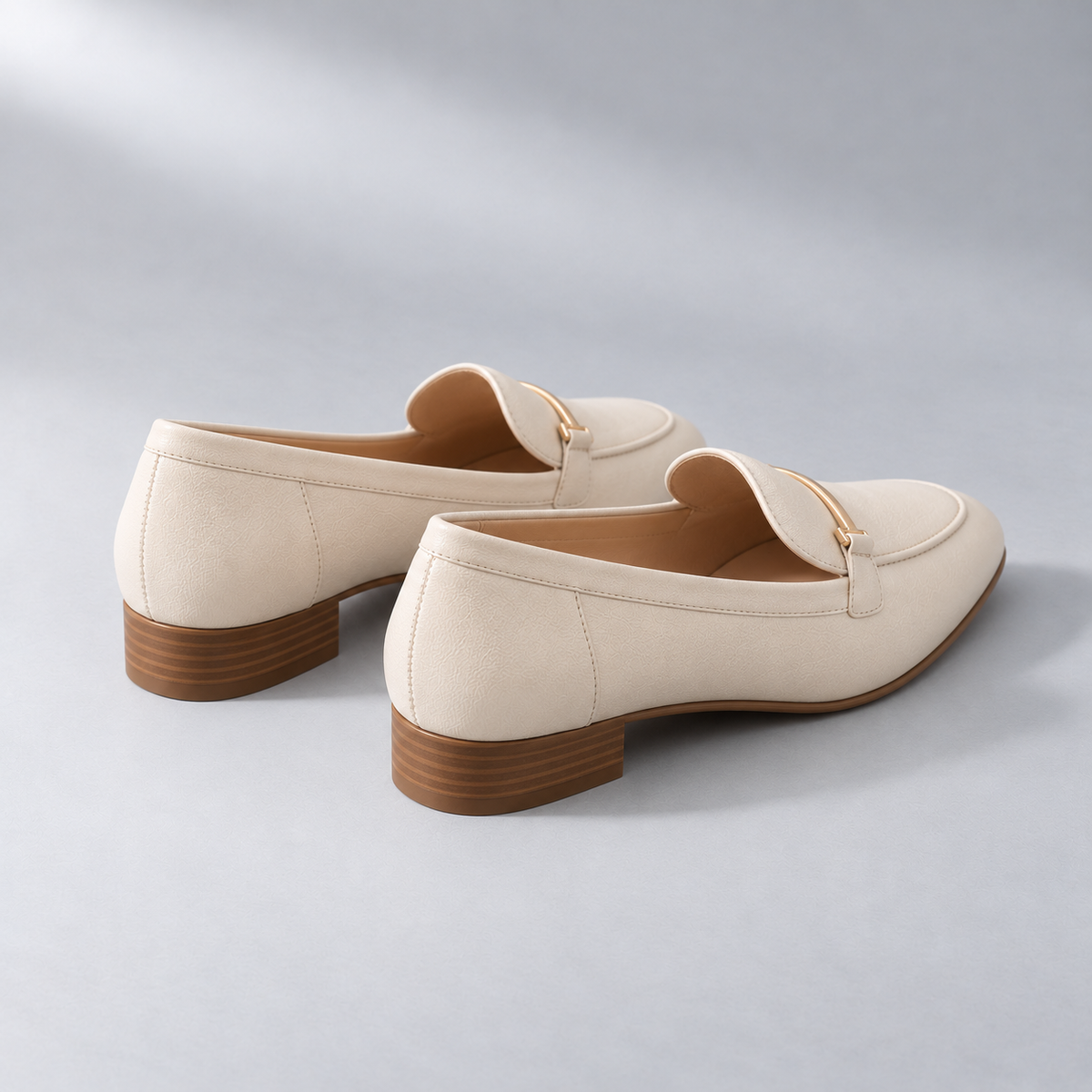 Alba Bar Loafer in Ivory — alternate view
